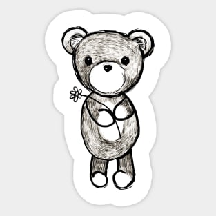 Adorable Teddy Bear Sticker